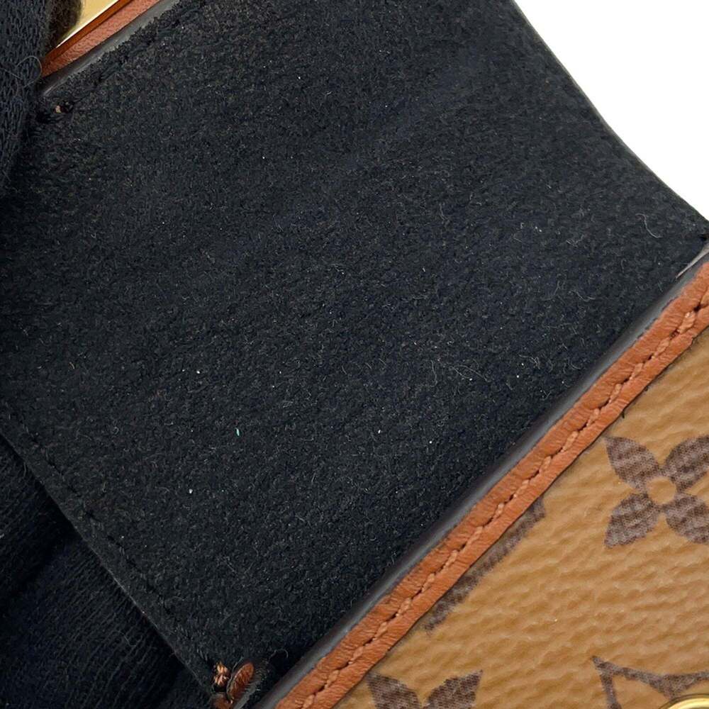 LOUIS VUITTON Brown Monogram Dauphine Pouch - Picture 9 of 16